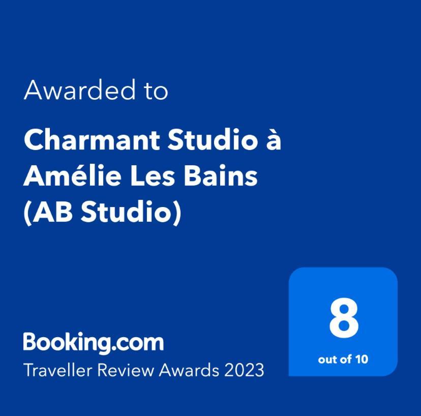 Charmant Studio A Amelie Les Bains Экстерьер фото